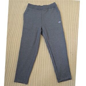 Champion Mens Small Gray Fleece Lined Sweatpants Athletic wear